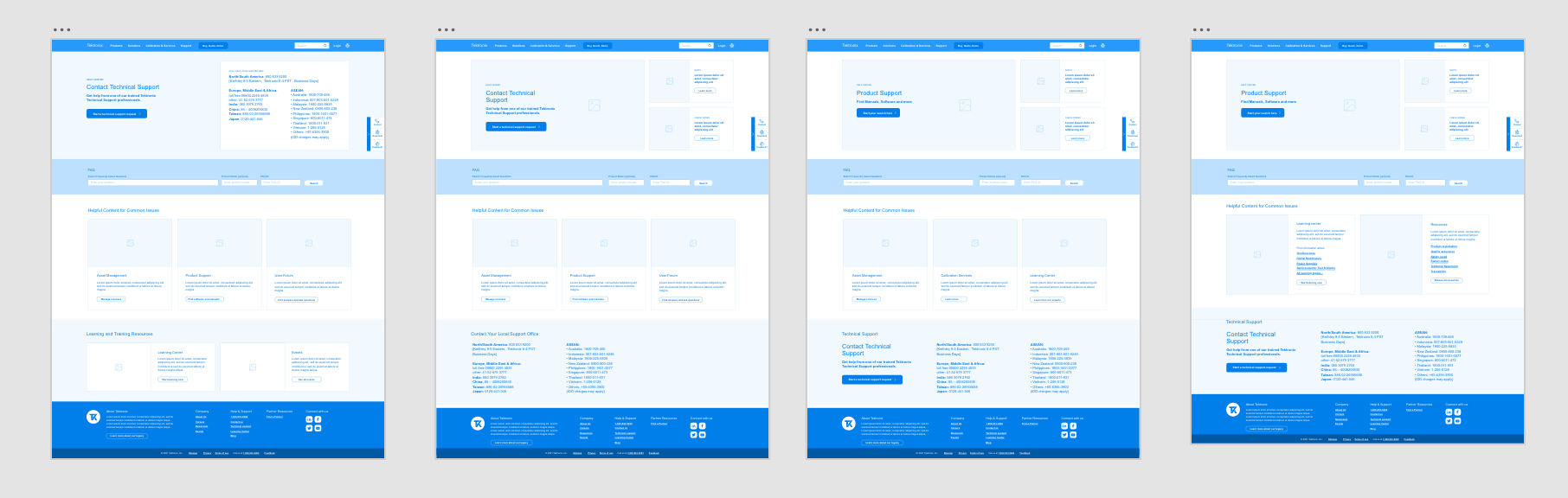 product support experiment