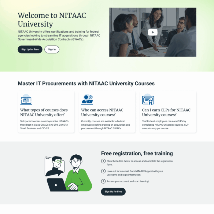 Modernizing Federal Acquisition Training